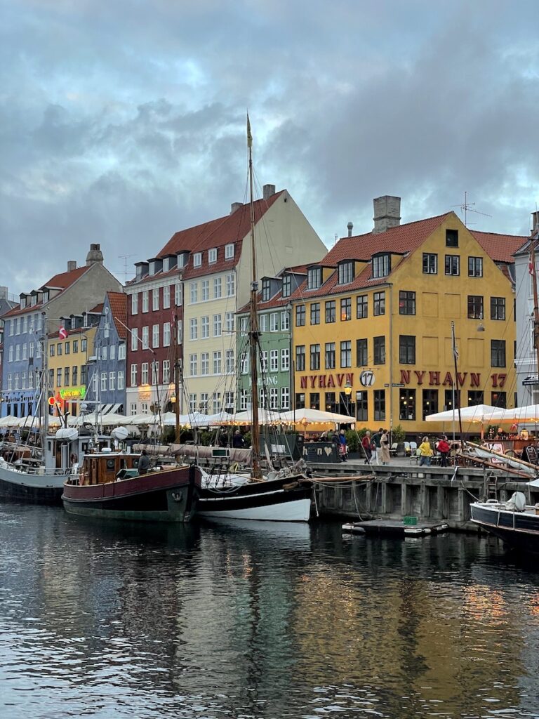 colorful buildings canals nyhavn copenhagen denmark
